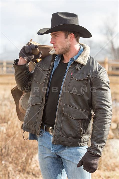 rugged manly cowboy